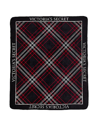 Victoria_s Secret Plaid Blanket Victoria_s Secret Plaid Blanket